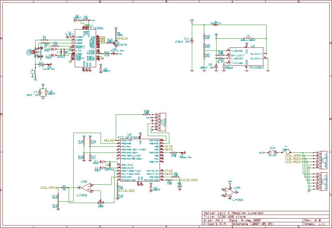 Mplab icd2 схема